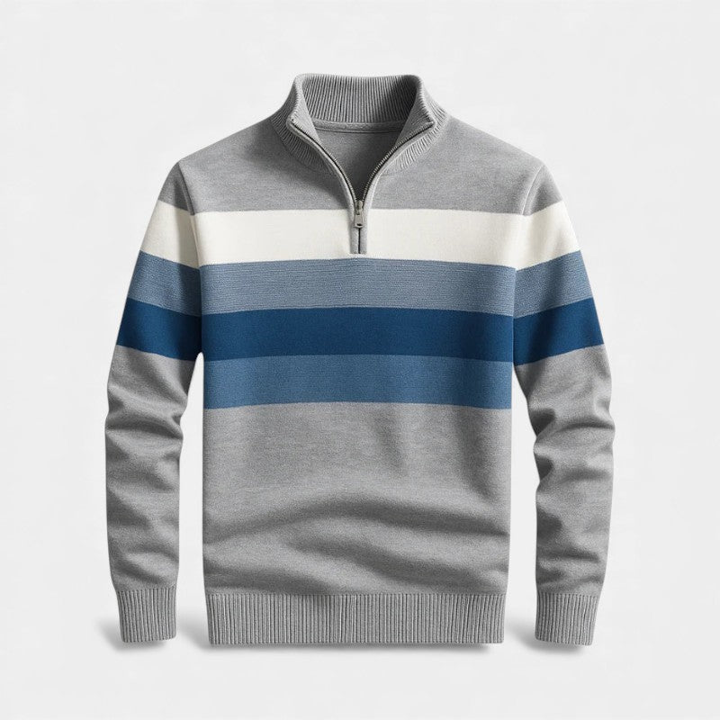 Men’s Quarter Zip Pullover Warmth Timeless Design