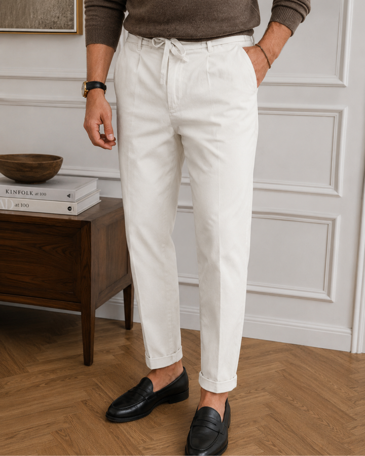 Men's Comfortable Elastic Waist Summer Pants