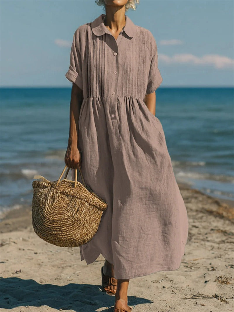 Button Shirt Dress