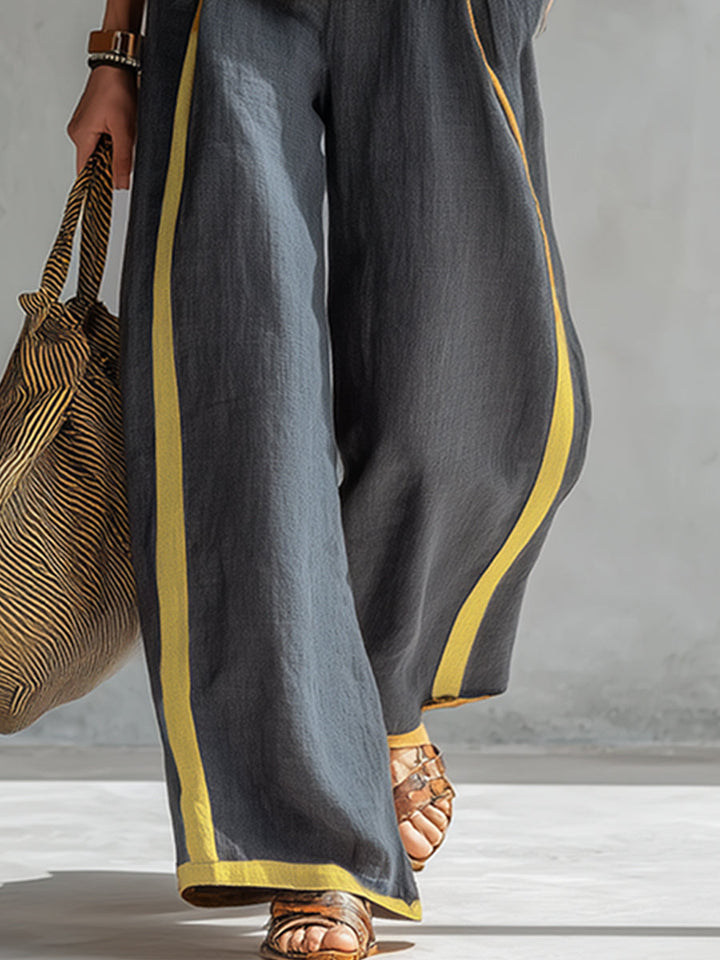 Elegant Cotton & Linen Suit