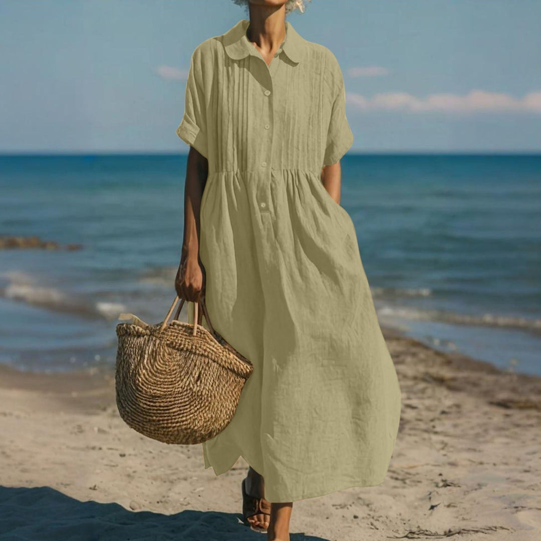 Button Shirt Dress