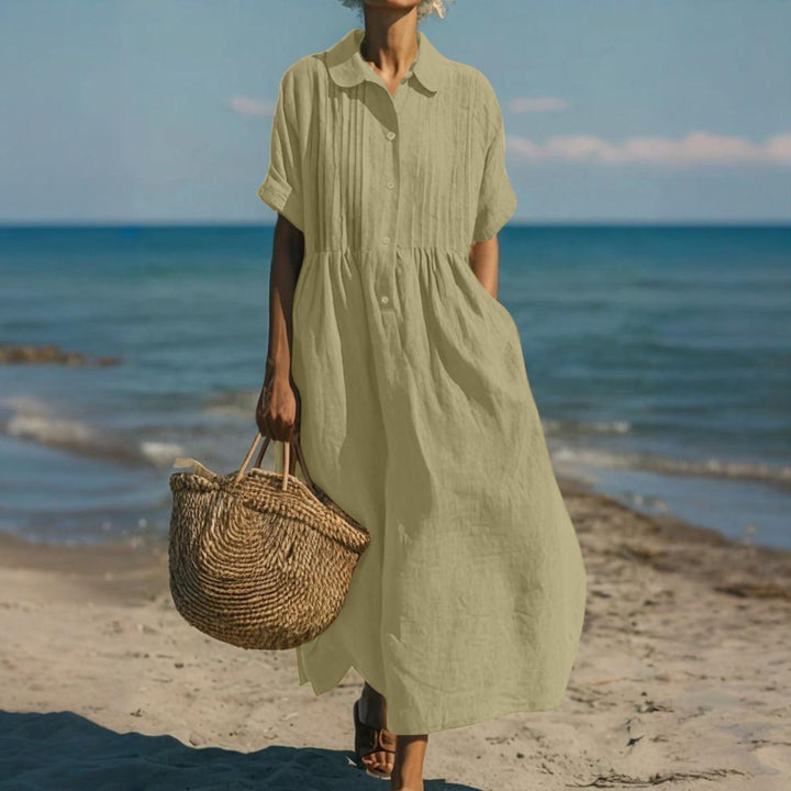 Button Shirt Dress
