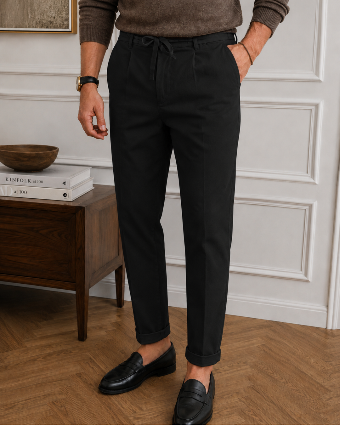 Men's Comfortable Elastic Waist Summer Pants