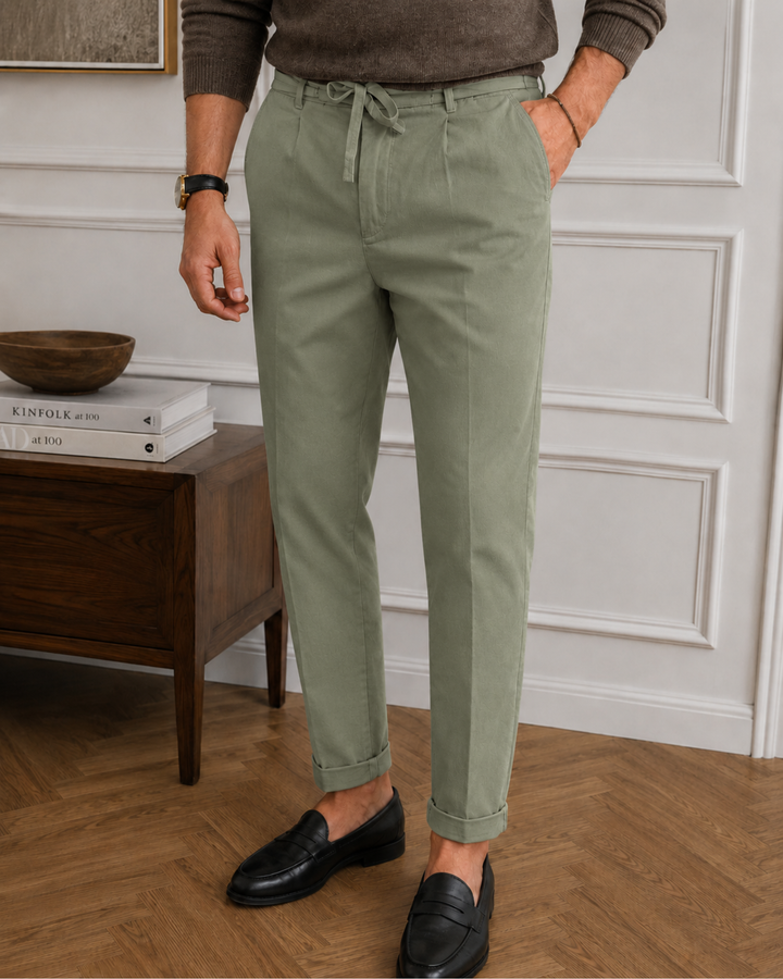 Men's Comfortable Elastic Waist Summer Pants