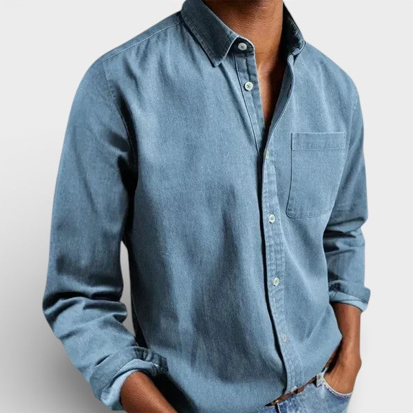 Men’s Timeless Long Sleeve Shirt Classic Casual Wear