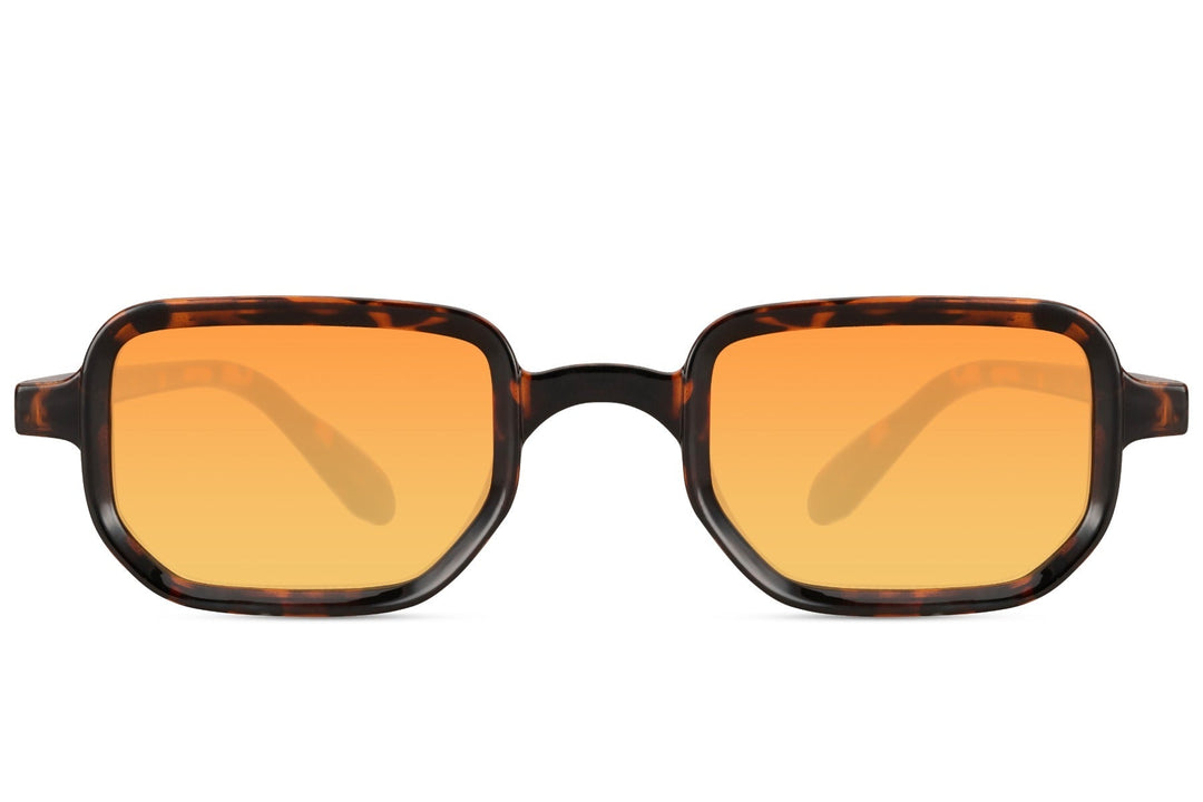 Men's Polycarbonate Sunglasses Rectangular Frame Stylish