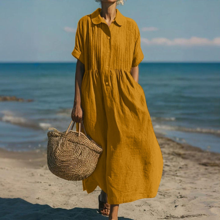 Button Shirt Dress