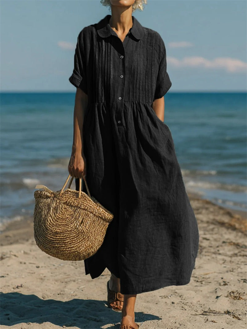 Button Shirt Dress