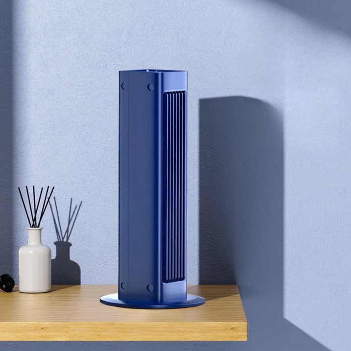 Bladeless Rechargeable Fan – Remote Control & 3 Speeds