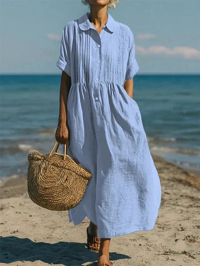 Button Shirt Dress