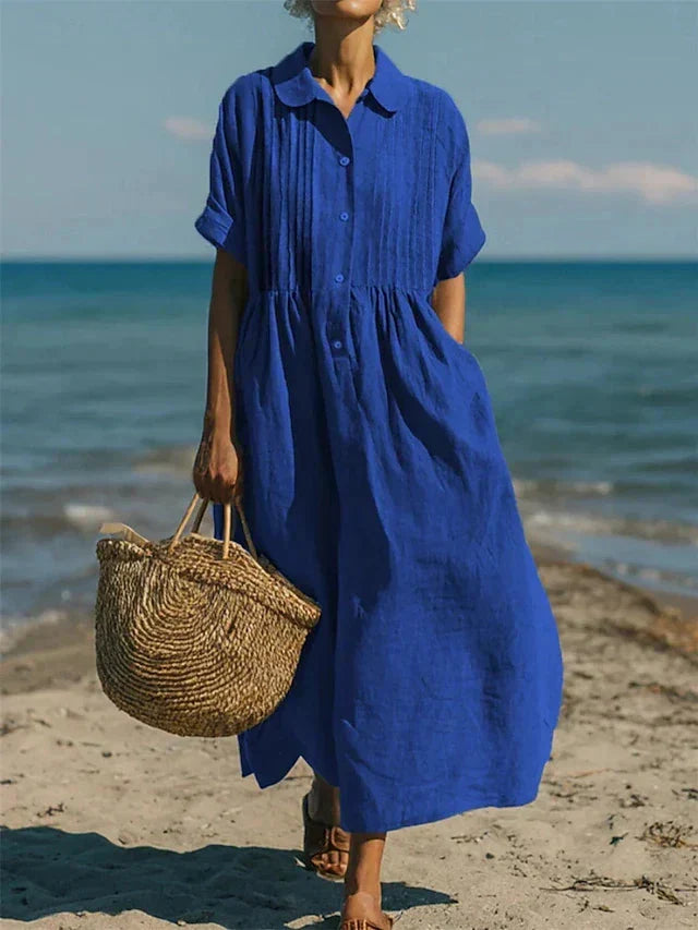 Button Shirt Dress
