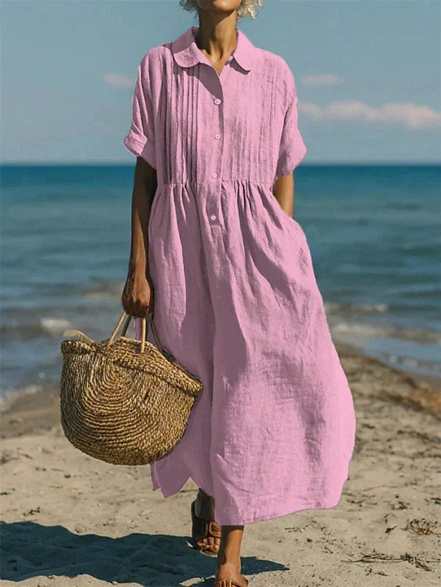Button Shirt Dress
