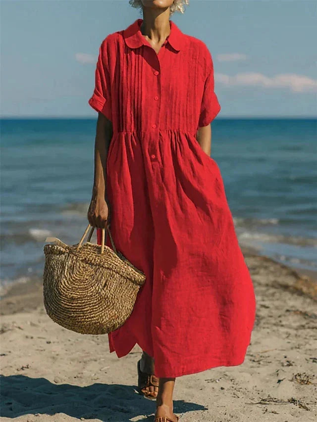 Button Shirt Dress