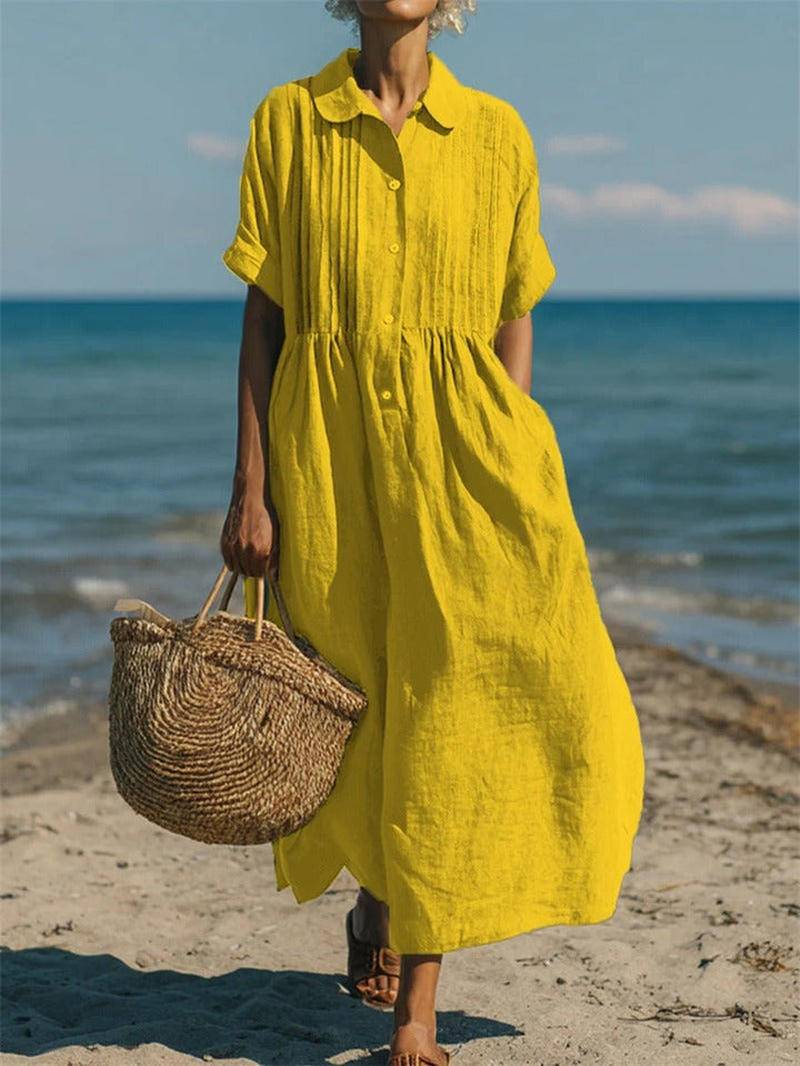 Button Shirt Dress