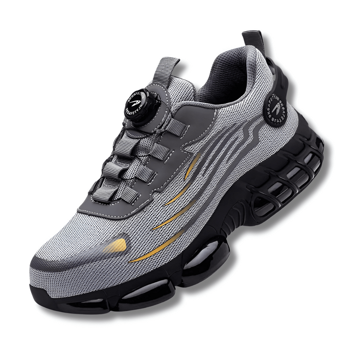 Safety Sneakers with Steel Toe and Dial Closure