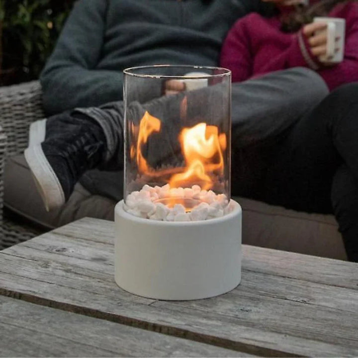 Portable Glass Bioethanol Tabletop Fireplace
