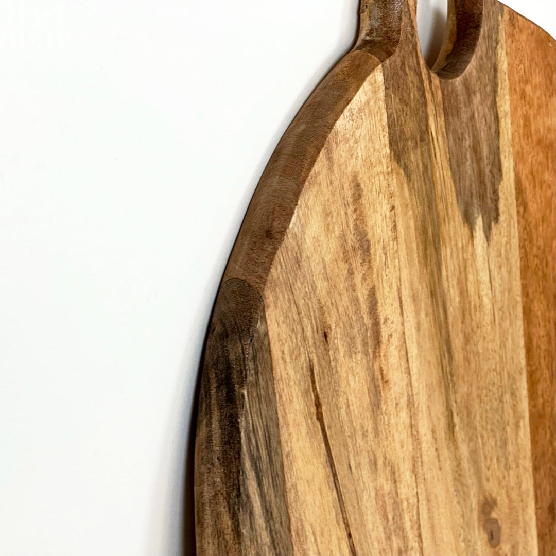 Mango Wood Ring Handle Chopping Boards