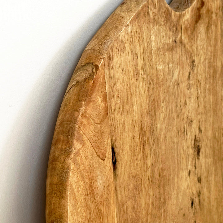 Mango Wood Ring Handle Chopping Boards