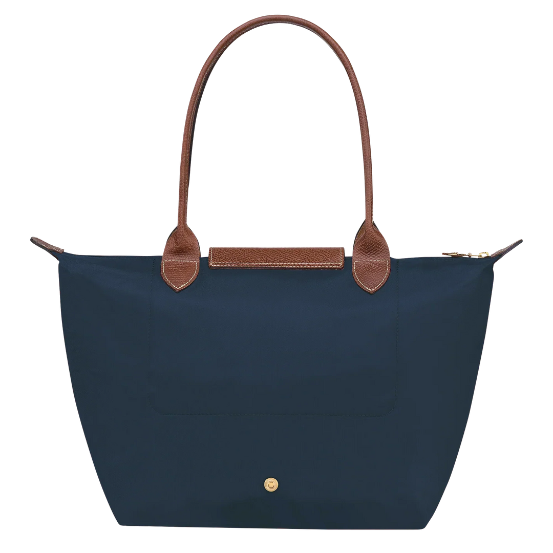 Women's Navy Blue Medium Nylon Tote Bag