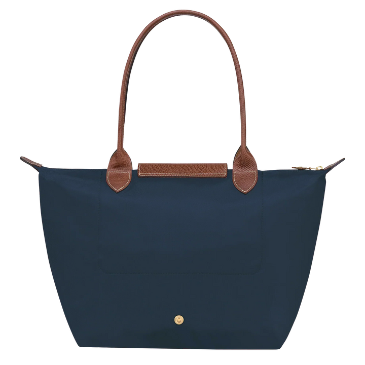 Women's Navy Blue Medium Nylon Tote Bag