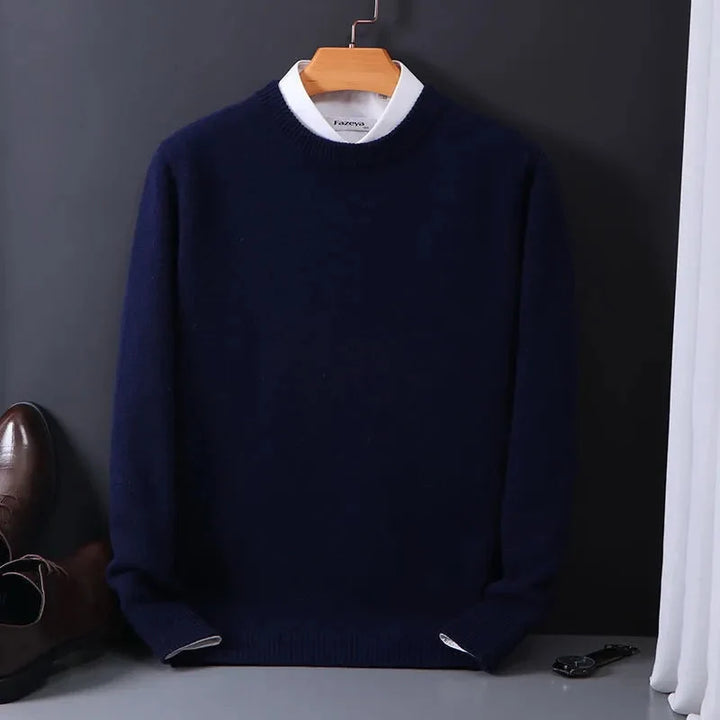 Men's Cashmere Sweater | Soft Fine Knit | Classic & Warm