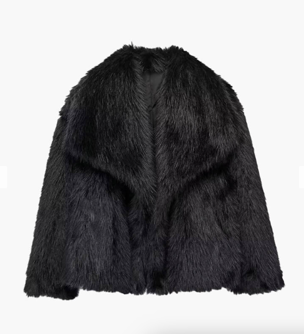 Women's winter jacket | Elegant design | Cozy faux fur look