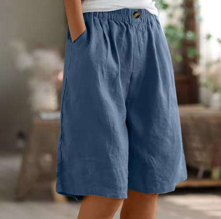 Women's Casual Wide-Leg Culotte Shorts