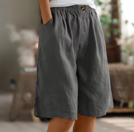 Women's Casual Wide-Leg Culotte Shorts