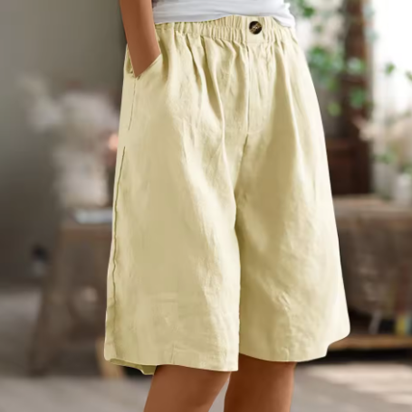 Women's Casual Wide-Leg Culotte Shorts