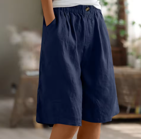 Women's Casual Wide-Leg Culotte Shorts