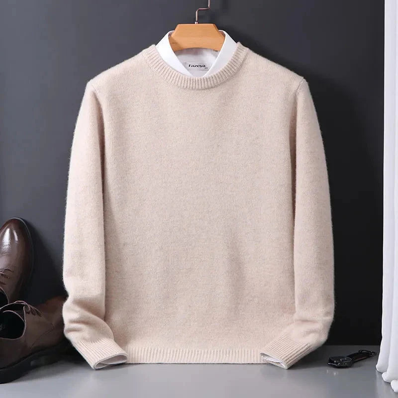 Men's Cashmere Sweater | Soft Fine Knit | Classic & Warm