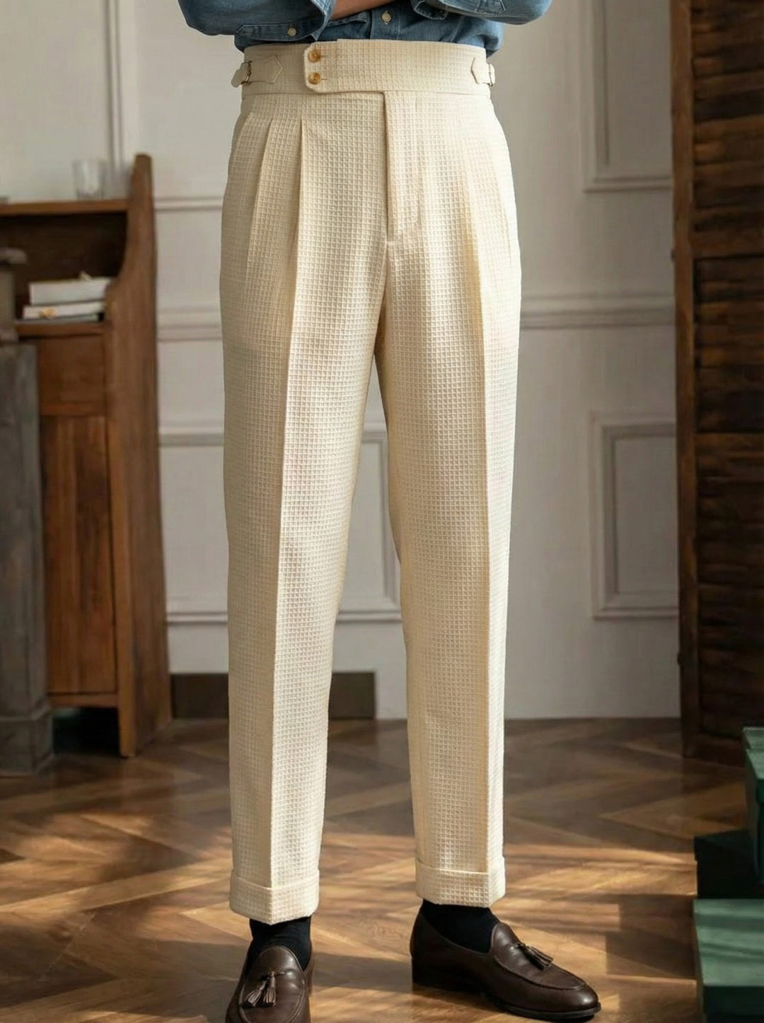 Men’s Trousers Tailored Fit Comfort Classic Style