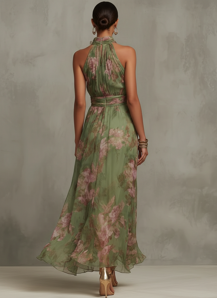Elegant Floral Summer Dress