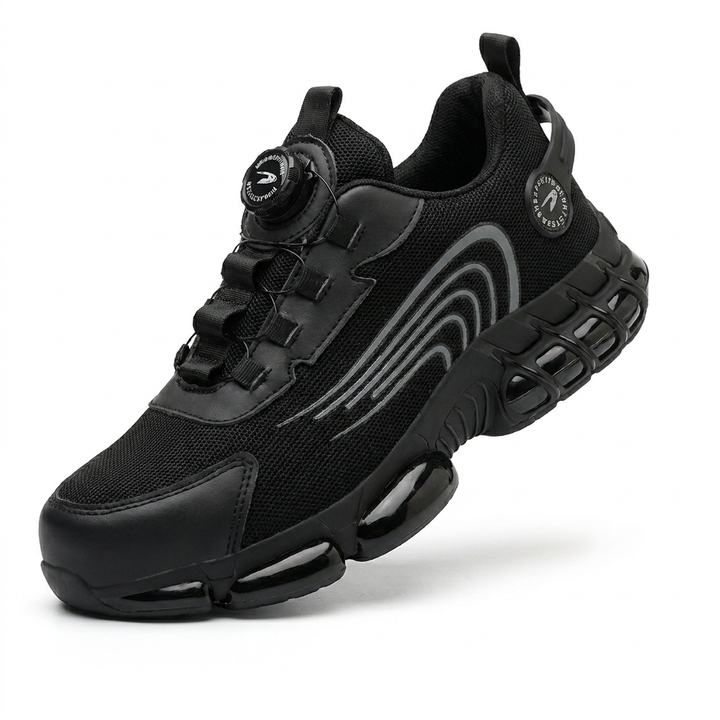 Safety Sneakers with Steel Toe and Dial Closure