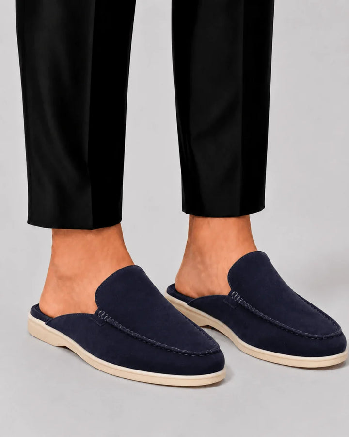 Elegant Men's Open-Heel Loafers