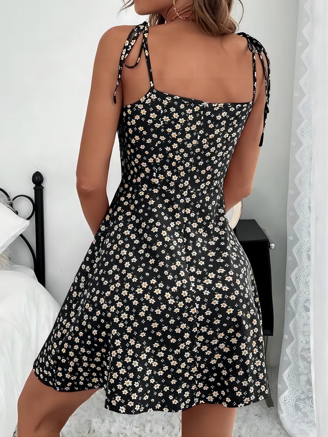 Women's Floral Summer Mini Dress