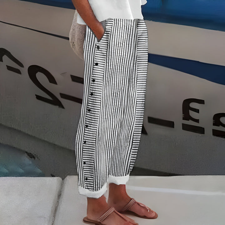 Striped Coastal Pants