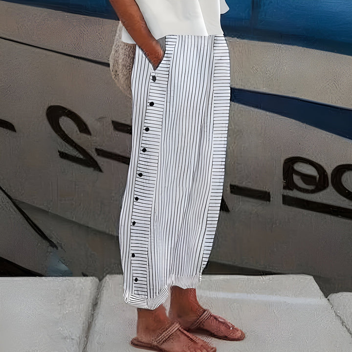 Striped Coastal Pants