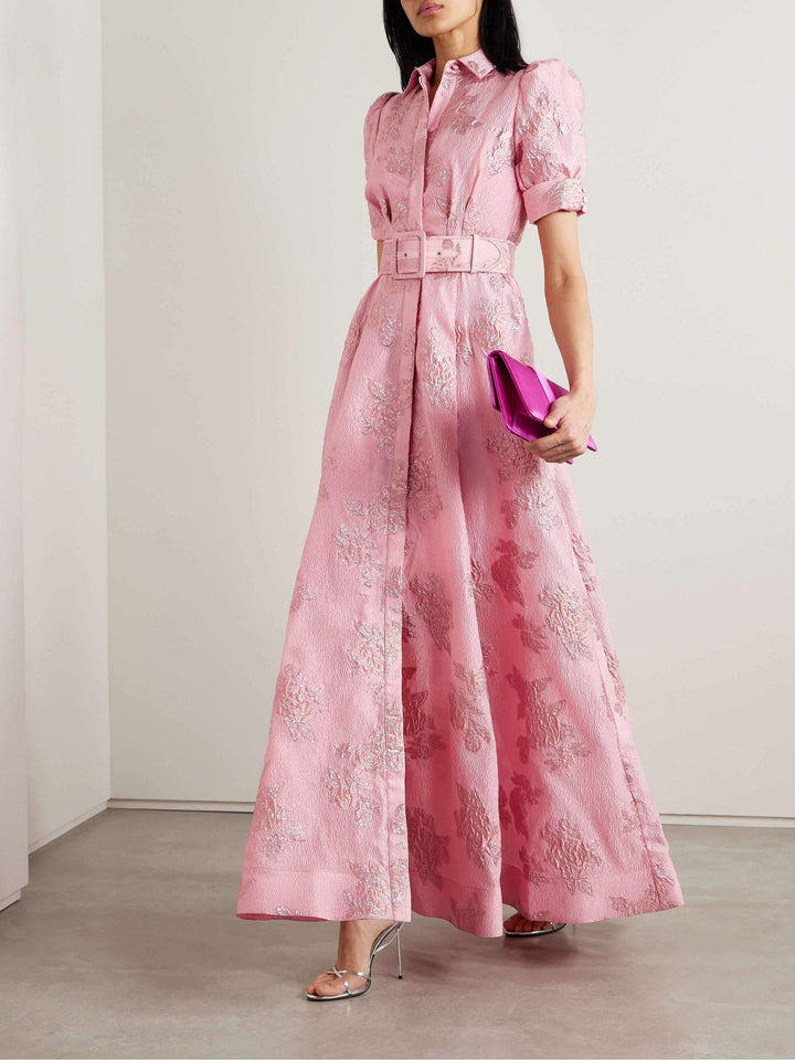 Short Puff Sleeves Dress