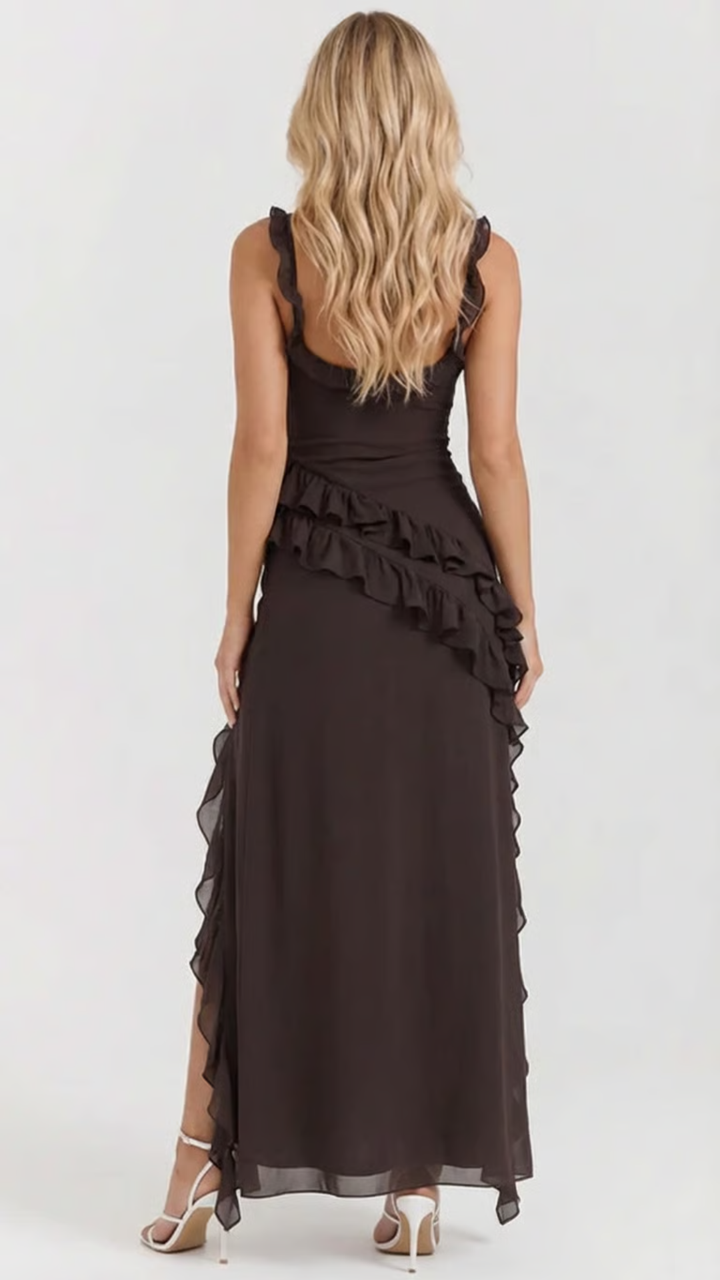 Seraphina Ruffle Maxi Dress