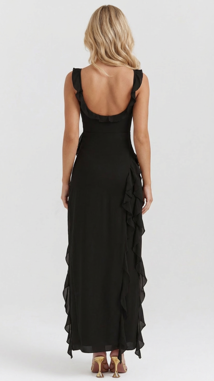 Seraphina Ruffle Maxi Dress