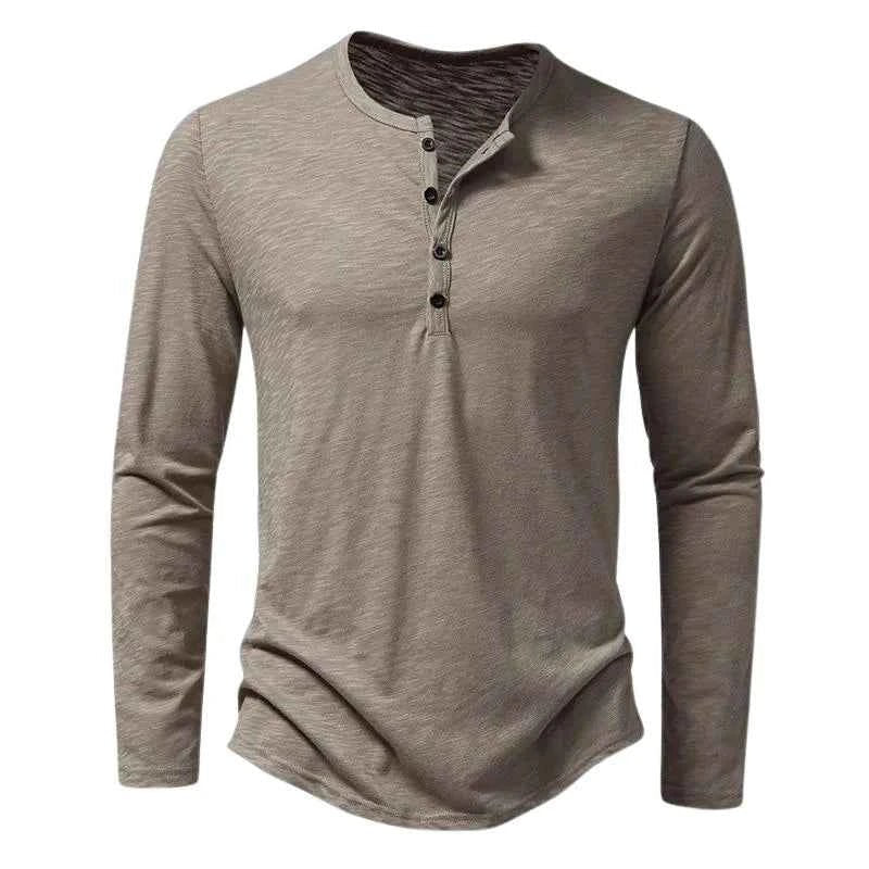 Langarmshirt Herren - Cecile LavelleKhaki