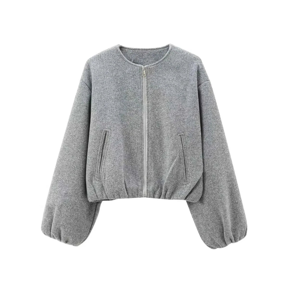 Leichte Bomberjacke Damen - Cecile LavelleGrau