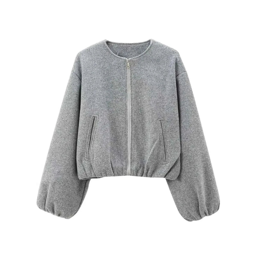 Leichte Bomberjacke Damen - Cecile LavelleGrau