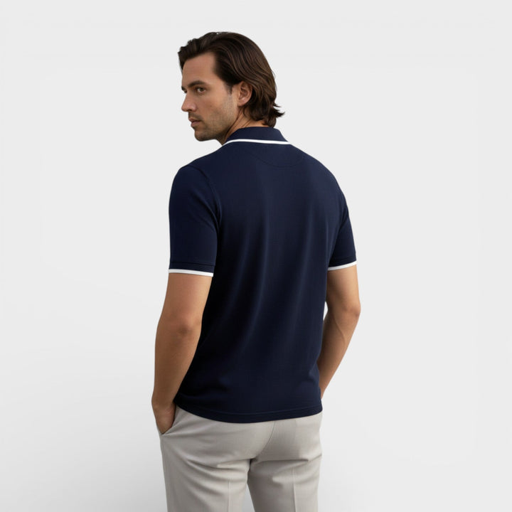 Men's Short Sleeve Knit Polo