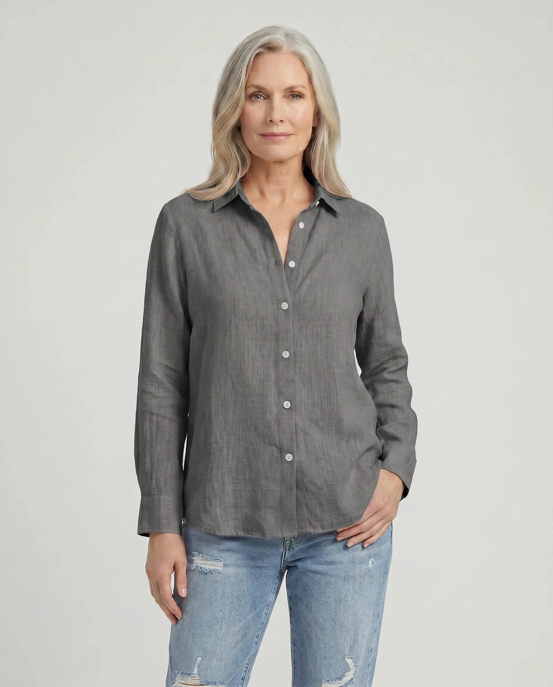 Women's Casual Button-Down Shirt